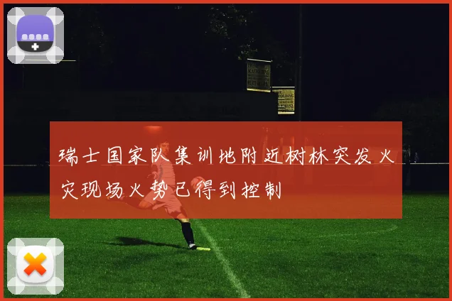 瑞士国家队集训地附近树林突发火灾现场火势已得到控制