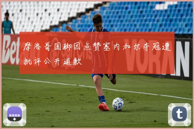 摩洛哥国脚因点赞塞内加尔夺冠遭批评公开道歉